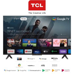 55 Google TV™ QLED™ 120Hz AIPQ™ HDR10+™ Dolby Vision™ AMD™ MEMC™ eARC™ 55C645