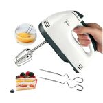 Kraft line Batteur Mixeur Mélangeur Stéréo 7 Vitesses 2 Fouets et 2 Crochets à Pâte