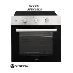 Four multifonction encastrable - Ventilateur - Inox - 2500W - Classe A+