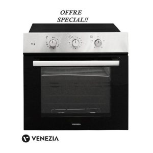 Four multifonction encastrable - Ventilateur - Inox - 2500W - Classe A+