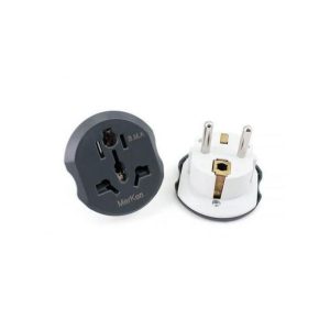 2 Adaptateur de prise USA US CN vers EU Converter 250V 16A adaptateur de voyage