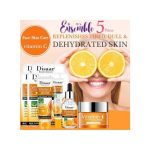 Disaar 5 Pièces, Sérum de visage, Crème de yeux, Crème de visage, Nettoyant de visage, Masque de visage