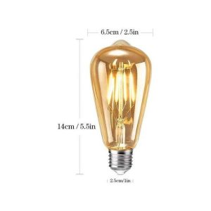 Generix Ampoule Décorative Filament Bulb Edison E27 - LED 4W