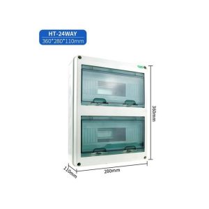 COFFRET ENCASTRE IP67 /24M