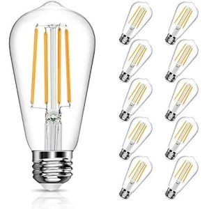 10 Pcs Ampoule LED Edison E27 4W Pour La Maison Gloeilamp Industriel Décoratif