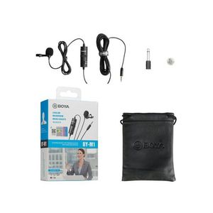 Boya M1 Microphone cravate 3,5 mm pour Smartphones Camera PC - Câble 6 m
