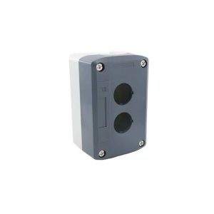 Boîtier de commutation à bouton-poussoir étanche, combinaison à deux trous pour commande