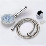 Ensemble de douche à main de salle de bains de haute qualité chromé douche