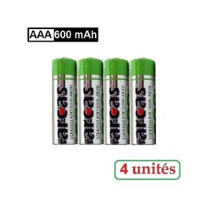 Arcas 4 chambres, rechargeable - petite taille, cadran télécommande