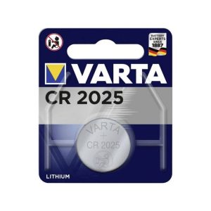 VARTA CR2025 3V Batterie // Pile Bouton au Lithium 3 volts // Blister 1 unité