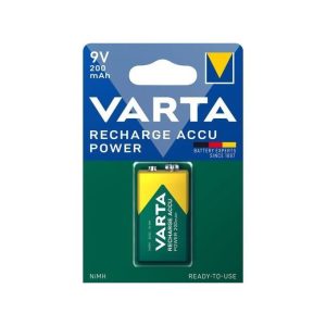 VARTA PILLE 9V rechargeable Accu Power 200mah auto-décharge nimh 9v