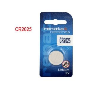 Renata CR2025 3V Batterie // Pile Bouton au Lithium 3 volts // Blister 1 unité