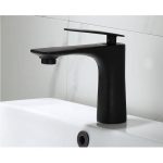 Mitigeur lavabo Robinet Salle de Bain Noir