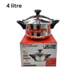 Kraft line Cocotte Minute - Autocuiseur en INOX - 4 Litres