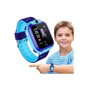 Montre intelligente étanche Q12 pour enfants, GPS, avec Carte Sim, SOS, sécurité
