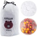 (300 Pièces) sacs de conservation pour les restes frais, aliments, réutilisables, élastiques