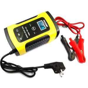 Chargeurs de batterie de réparation Smart Pulse Chargeur de batterie de voiture au plomb-acide 12 V 6 A pour pack de batteries 4-100 Ah