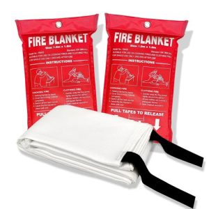 SITERWELL Fire Blanket, fibre de verre, protection incendie et survie