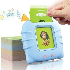 Carte d'éducation Parlantes pour enfant apprendre l'Anglais 112PCS 224 Mots