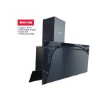 Venezia Hotte de cuisine décorative en verre trempé avec led - 60cm