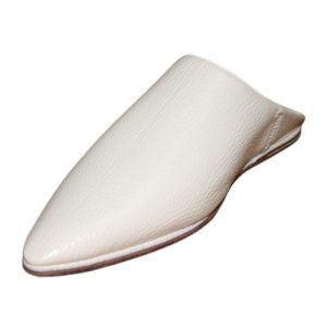 Jabador Maroc Babouche ROYALE qualité supérieure -blanc cassé