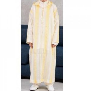 Jabador Maroc Djellaba شعرة a la main haute couture - Enfants.