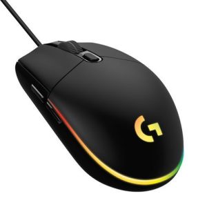LOGITECH G102 Souris de jeu légère avec éclairage RVB personnalisable, 6 boutons programmables, capteur de qualité de jeu, suivi 8 K dpi, couleur 16,8 mn, poids léger (noir)