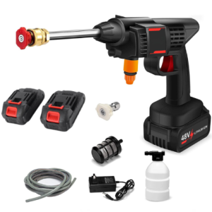 Nettoyeur Haute Pression Sans Fil 48V Double Batterie