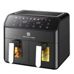 Friteuse Sans Huile – REVOLUTION – R-AF03 – 8L – 2000W – Double Compartiment