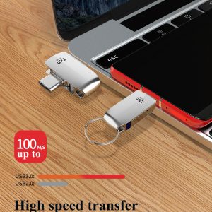 Clé OTG Type C USB 3.0 Marque DM 128 Go