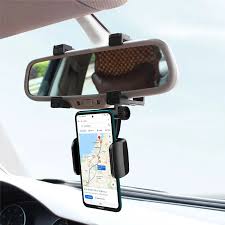 Support de rétroviseur de voiture porte-téléphone Mobile et Support de Navigation