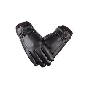 Gants en Cuir Véritable pour Écran Tactile "Homme"