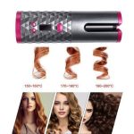 boucleur sans fil automatique Portable Rechargeable par USB avec écran LCD