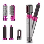 5 en 1 Hair Dryer Airwrap Bigoudis Électrique Brosse