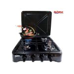 Gork Réchaud à gaz 4 brûleurs - Plaque de cuisson à gaz 4 Feux - 49*49cm - Turkey