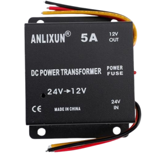 ANLIXUN Transformateur de Puissance pour Voiture DC24V à DC12V