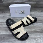 Mules en forme de H avec bride scratch