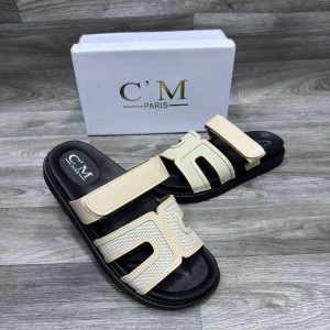 Mules en forme de H avec bride scratch
