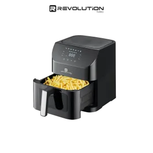 REVOLUTION Air Fryer Digital 8L – Friteuse sans Huile 1800W – 60 Mins – 220-240V – R-AF02