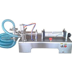 Machine de remplissage de liquide entièrement pneumatique horizontale MXBAOHENG pour shampoing, eau 300-2500 ml