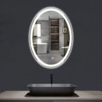 Miroir Led ovale EMKE