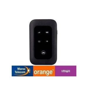 Jio Modem Routeur 4G + LTE Carte SIM Mobile Hotspot Avec Batterie