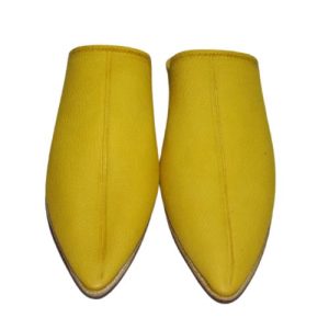 Jabador Maroc Babouche ZIWANIA -jaune haute qualité
