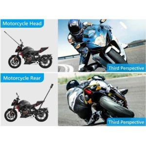 Perche à selfie pour Insta 360 et Gopro invisible pour moto et vélo