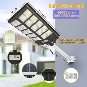 Lampe Solaire avec Détecteur de Mouvement Applique murale extérieur étanche