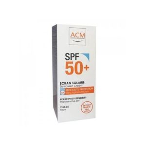 ACM Ecran Solaire Spf 50+ Visage - Peaux Photosensibles