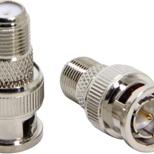 BNC male Vers RG59 Fiche Parabole / Satellite(D1318B) 100 pièces