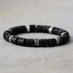 Bracelet Brelogue en Pierre de Lave