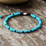 Bracelet Boho en Perles Turquoise