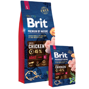 Brit Premium by Nature Adult Large Breed 15kg Pour chien De Grande Race